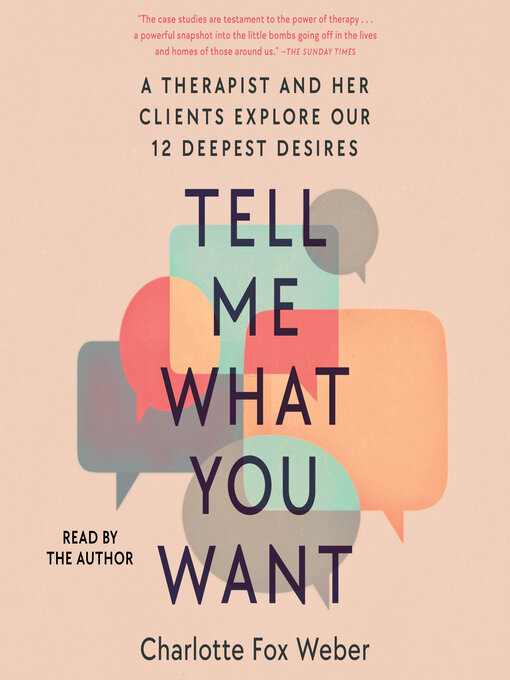 Title details for Tell Me What You Want by Charlotte Fox Weber - Wait list